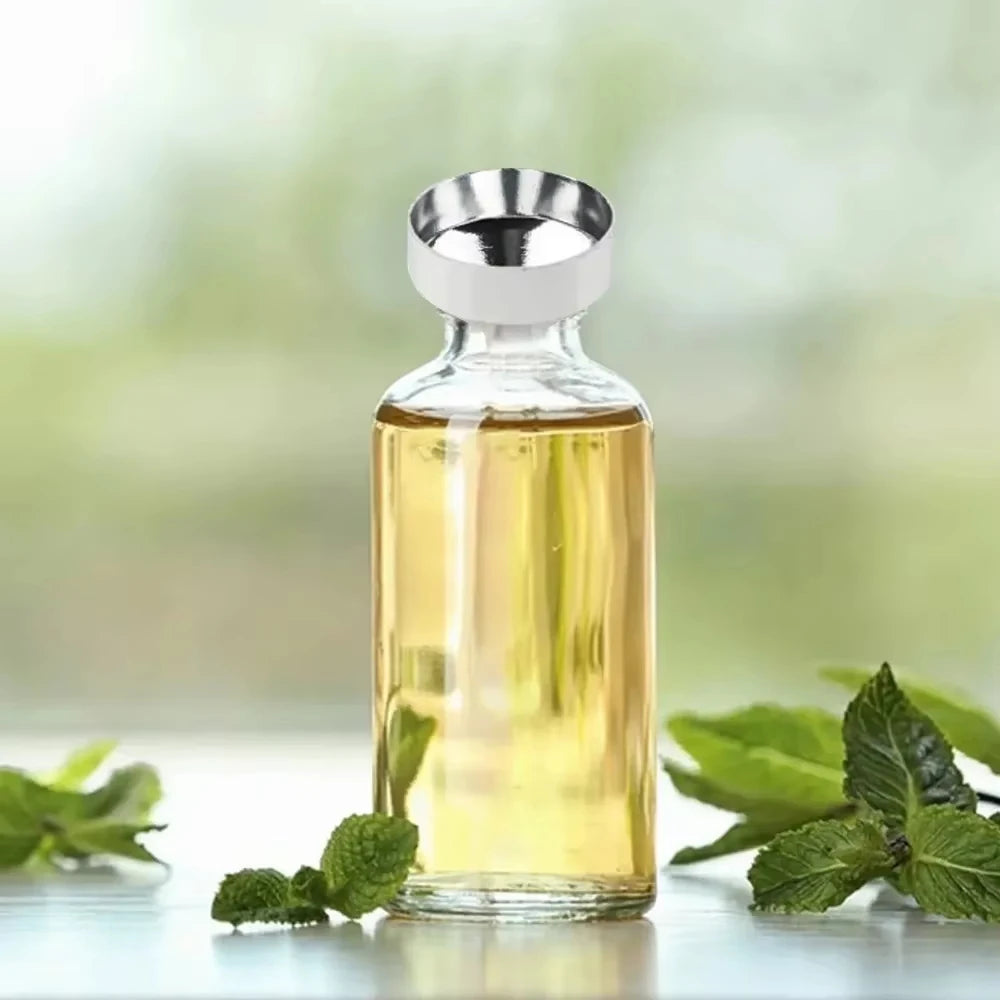 1/3/5pcs Refillable Perfume Bottle Funnel, Mini Perfume Travel Bottle Refillable, Bottom Fill Perfume Dispenser