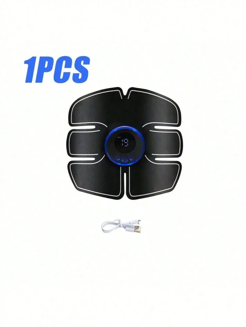 2026 1PC Abs Stimulator, Muscle Toner, Portable Muscle Trainer, Intelligent Wireless Fitness Apparatus Rechargeable