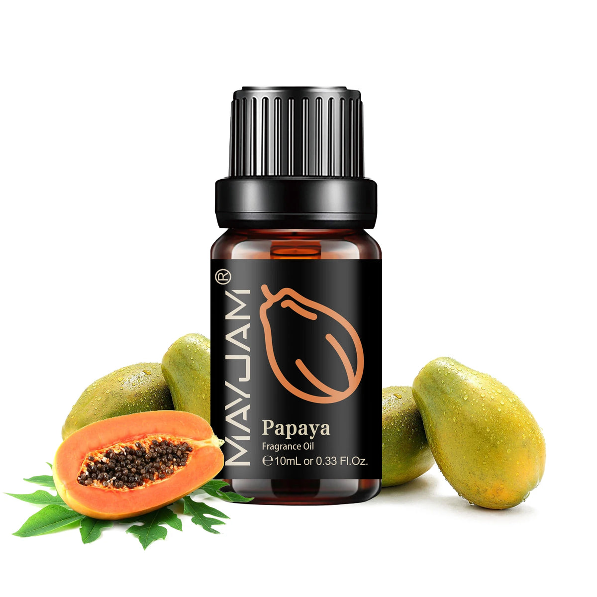 MAYJAM 10ML Fruit Fragrance Oil Lime Apple Mango Passion Fruit Strawberry Watermelon Cherry Coconut Lemon Sweet Orange 1pcs Oil