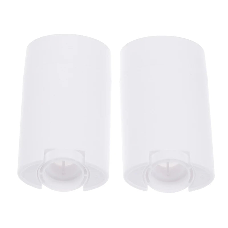 2Pcs 75g PP Empty Deodorant Containers Twist-Up Refillable Plastic Bottles for DIY Natural Deodorant Stick Tube Cosmetics