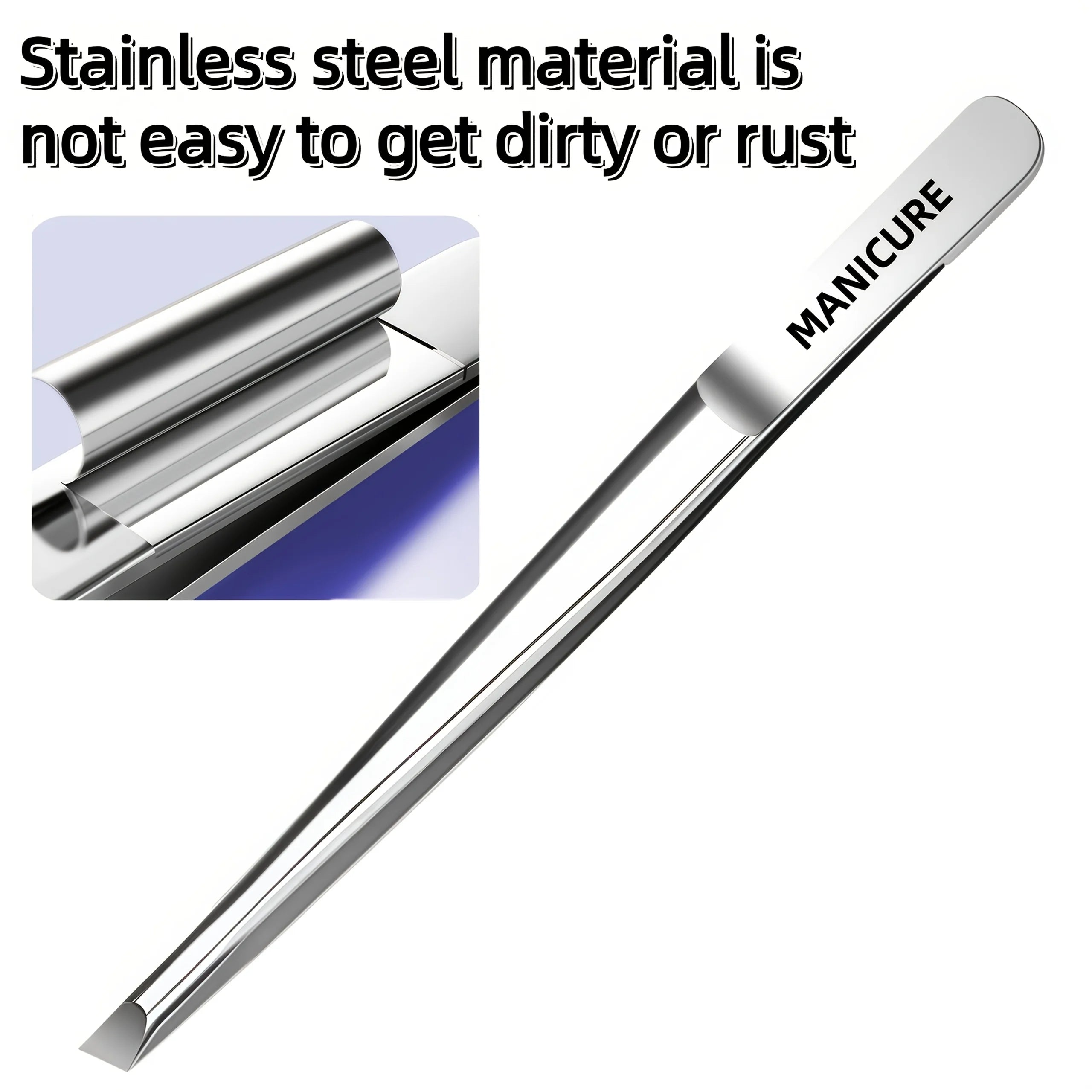 Stainless Steel Tweezers Tool Suitable for Eyebrow Eyelash Application Beard & Mustache Trimming False Eyebrow Applicator Gifts