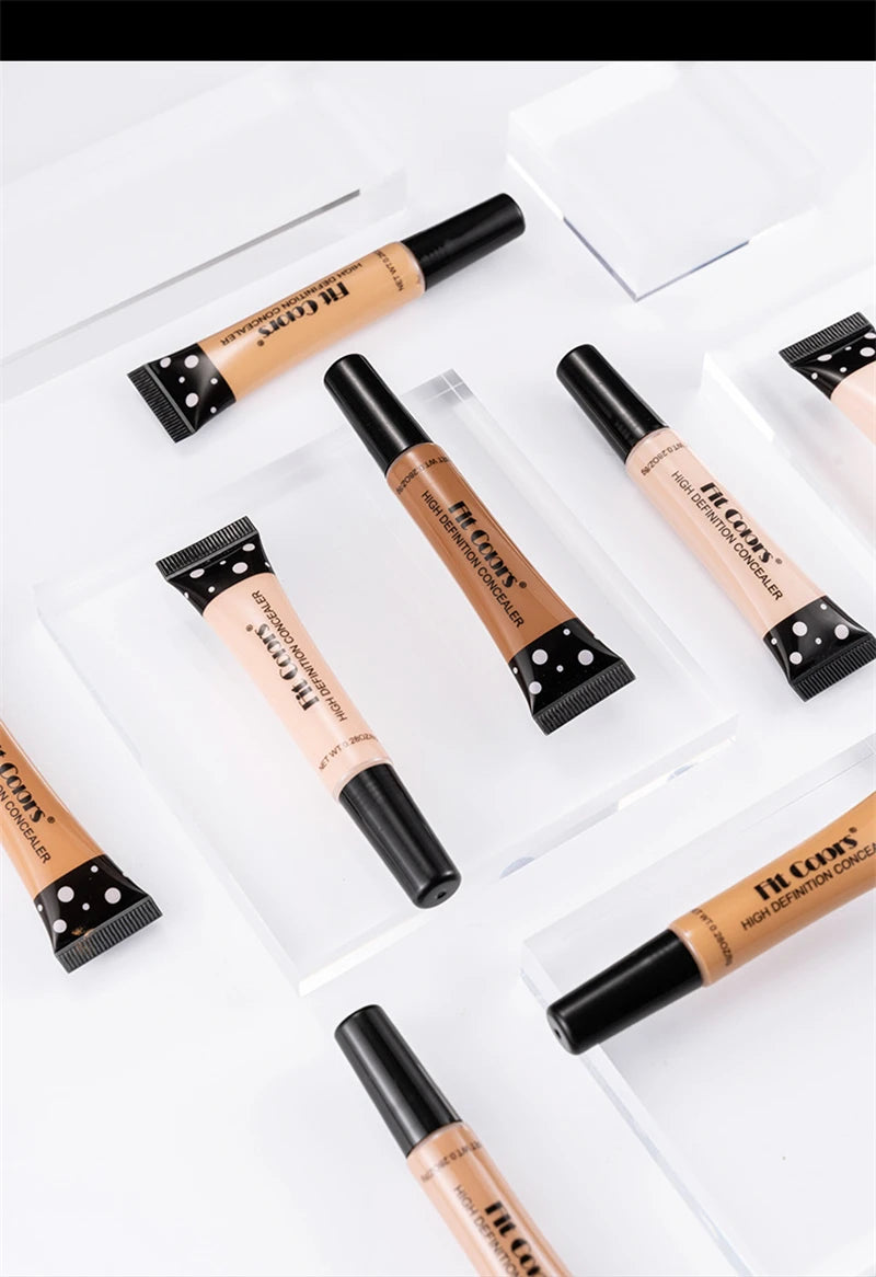 Full Cover Liquid Concealer 8 Color BB Cream Foundation Air-permeable Natural Brightening Makeup Eye Dark Circles Cream Cosmetic