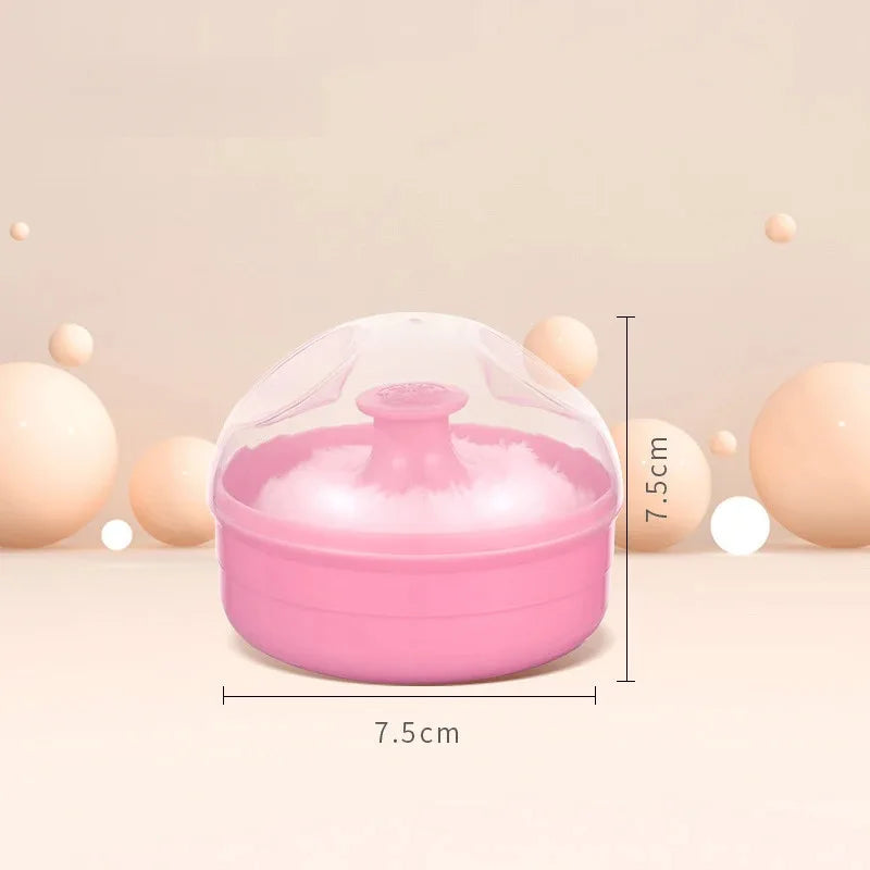 High Quality Powder Puff Set with Case, Sponge Puff for Face & Body Loose Powder