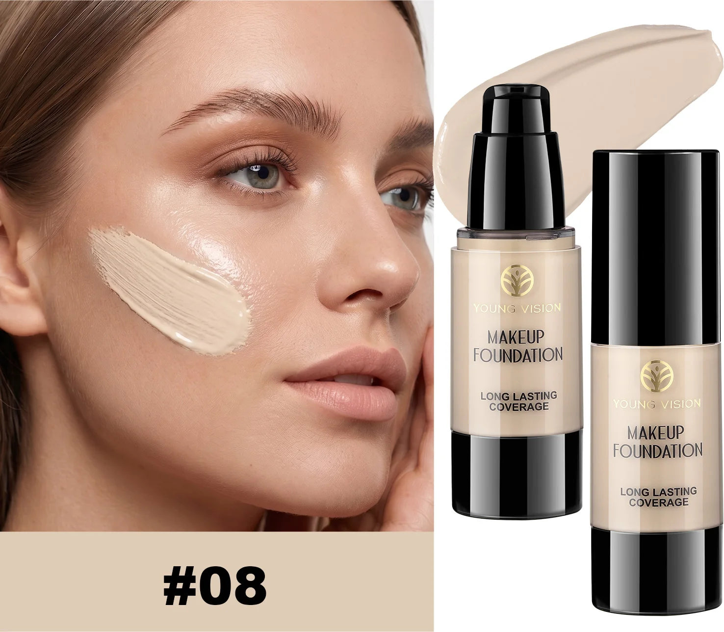 3 Colors Silky Concealer Concealer Cover Acne Marks Spots Dark Eye Circles Face Brightening Skin Whitening Concealer