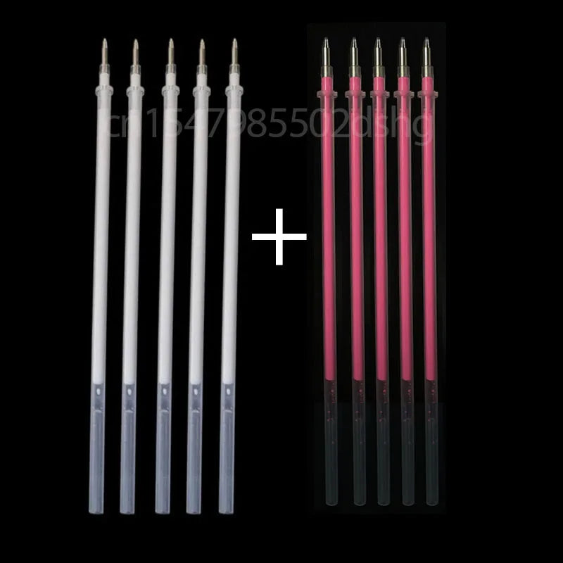 10pcs Pink White Brow Pen Skin Pen Waterproof Eyebrow Lip Tatoo Gel Marker Pen for Microblading Eyebrow Lip Scribe PMU Tool