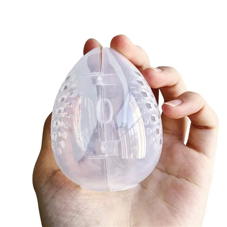 Makeup Sponge Case Beauty Blender Holder Puff Case Make Up Accessories Cosmetics Holder Empty Cosmetic Transparent Puffs Box