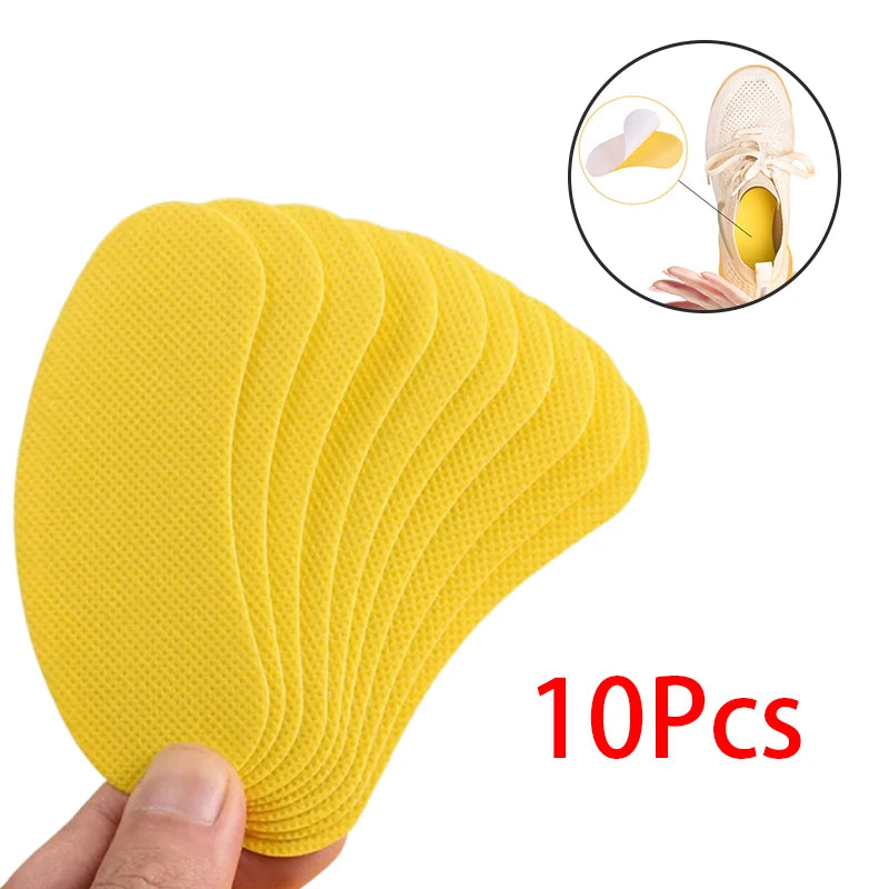 10Pcs Shoes Deodorant Sticker Deodorant Foot Odor Deodorants Sneaker Smell Fresh Fruity Aroma Insole Sterilization Stickers