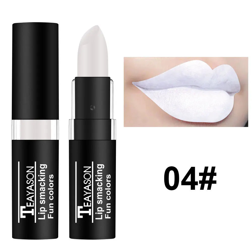 TEAYASON Matte Lipsticks 12 Colors Waterproof Long Lasting Lip Stain Non-stick Cup Sexy Red Black Lipstick Pigment Lip Cosmetics