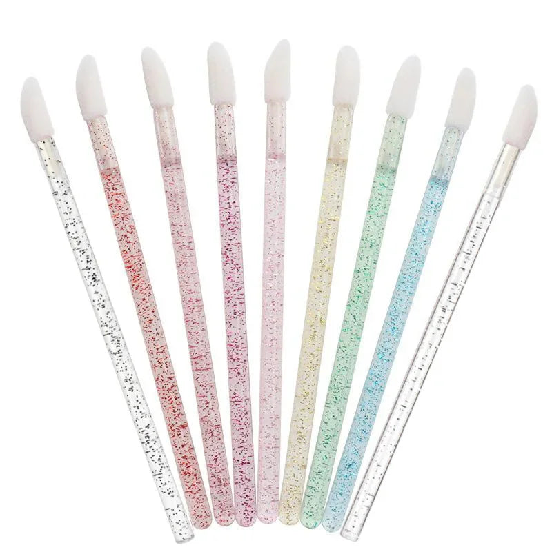 500PCS Disposable Lip Wands Lip Brush Applicators - For Lipstick Gloss - Professional Makeup Tools Wholesale Kit  makeup brushes