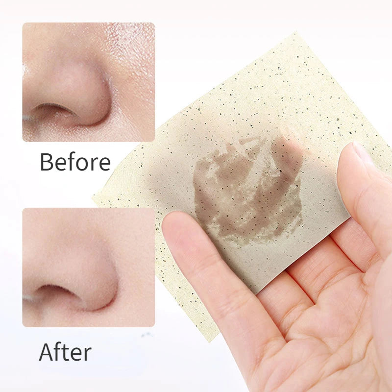 100pcs/set Portable Facial Oil Blotting Paper Matte Face Wipes Oil Control Face Cleaning Oil-absorbing Makeup Tools Accessories